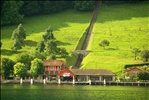 steep cog railway, Lucerne